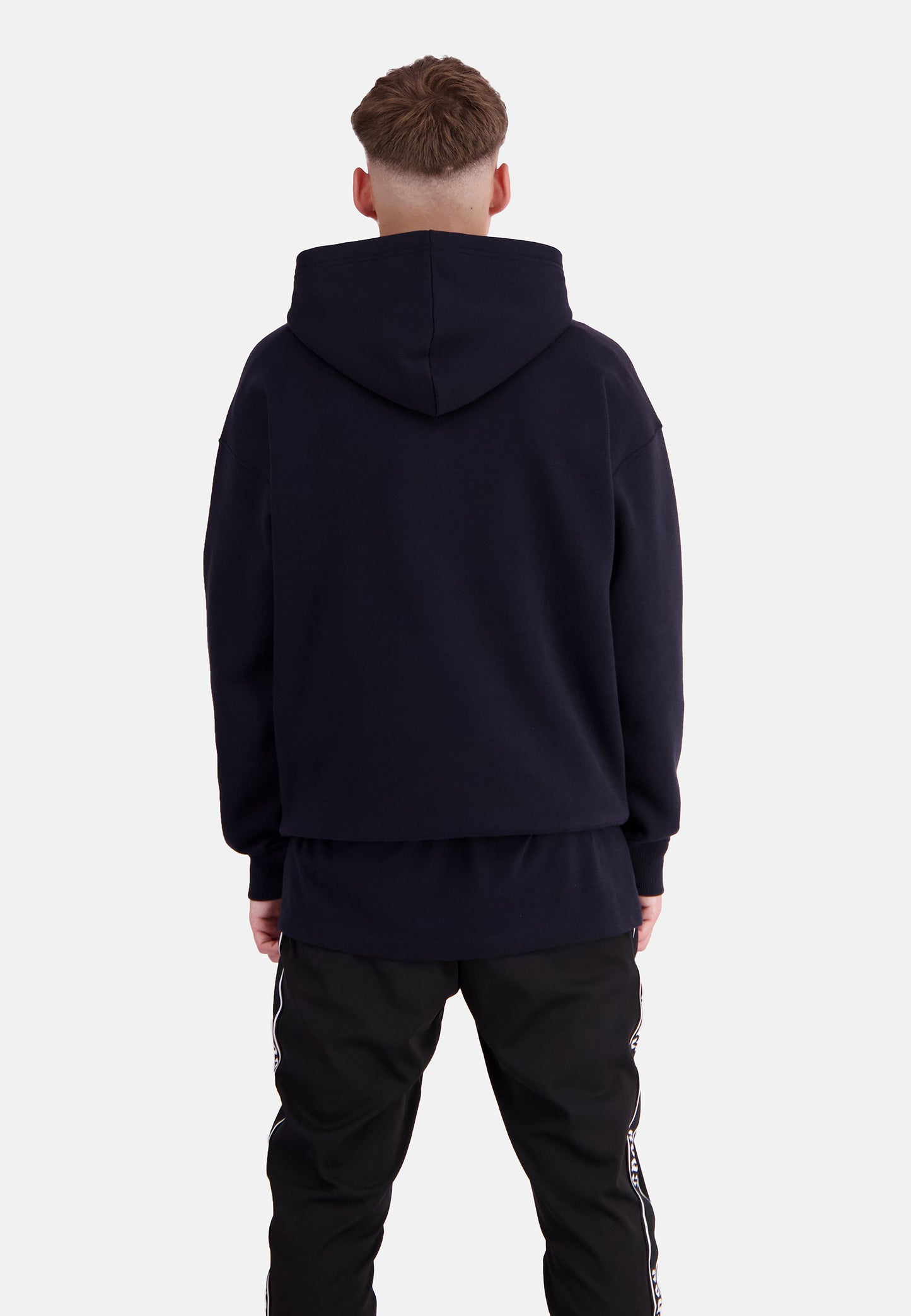 King of the street PU patch Hoodie