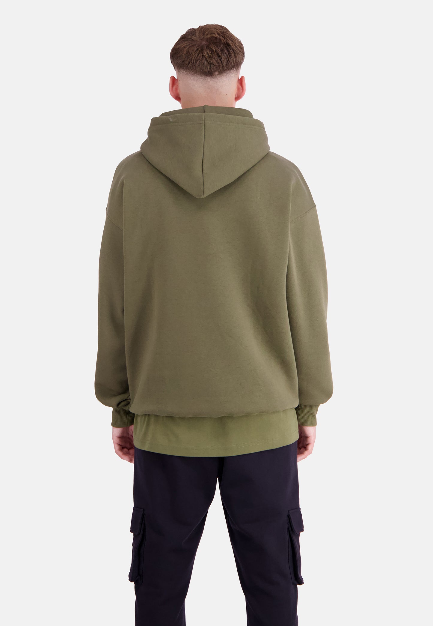 King of the Street PU-Patch Hoodie