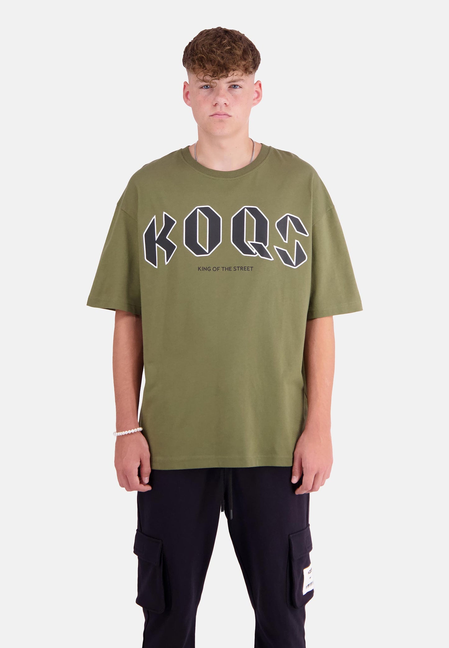 King of the Street Logo Oversized T-Shirt