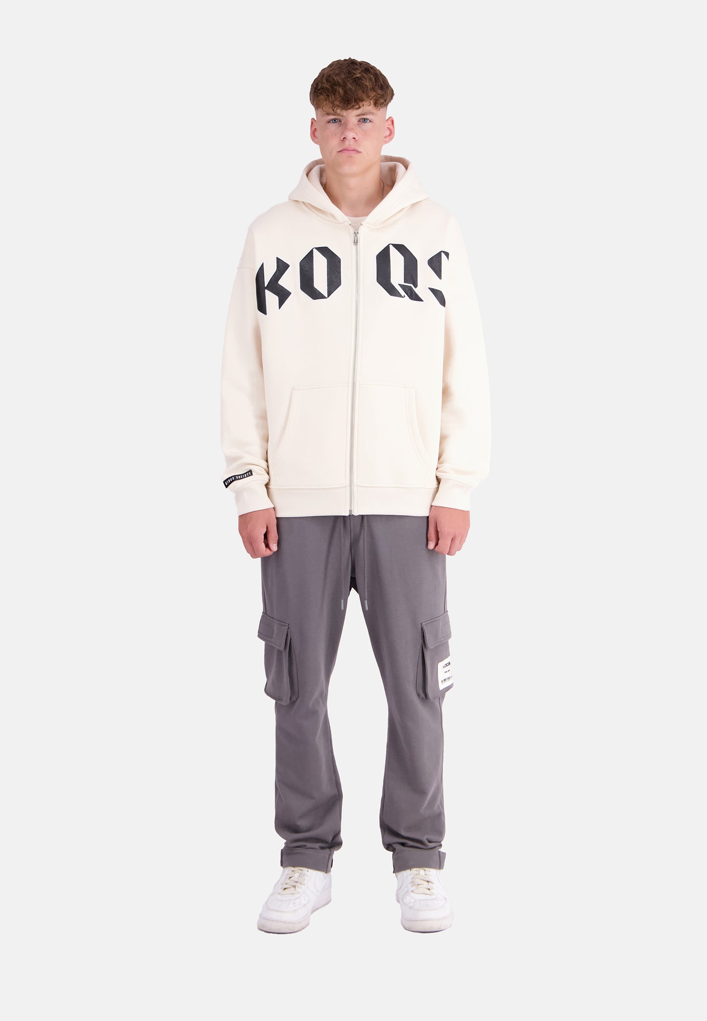 PU-Patch Sweat Jackett