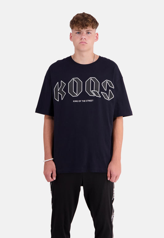 King of the Street Logo Oversized T-Shirt