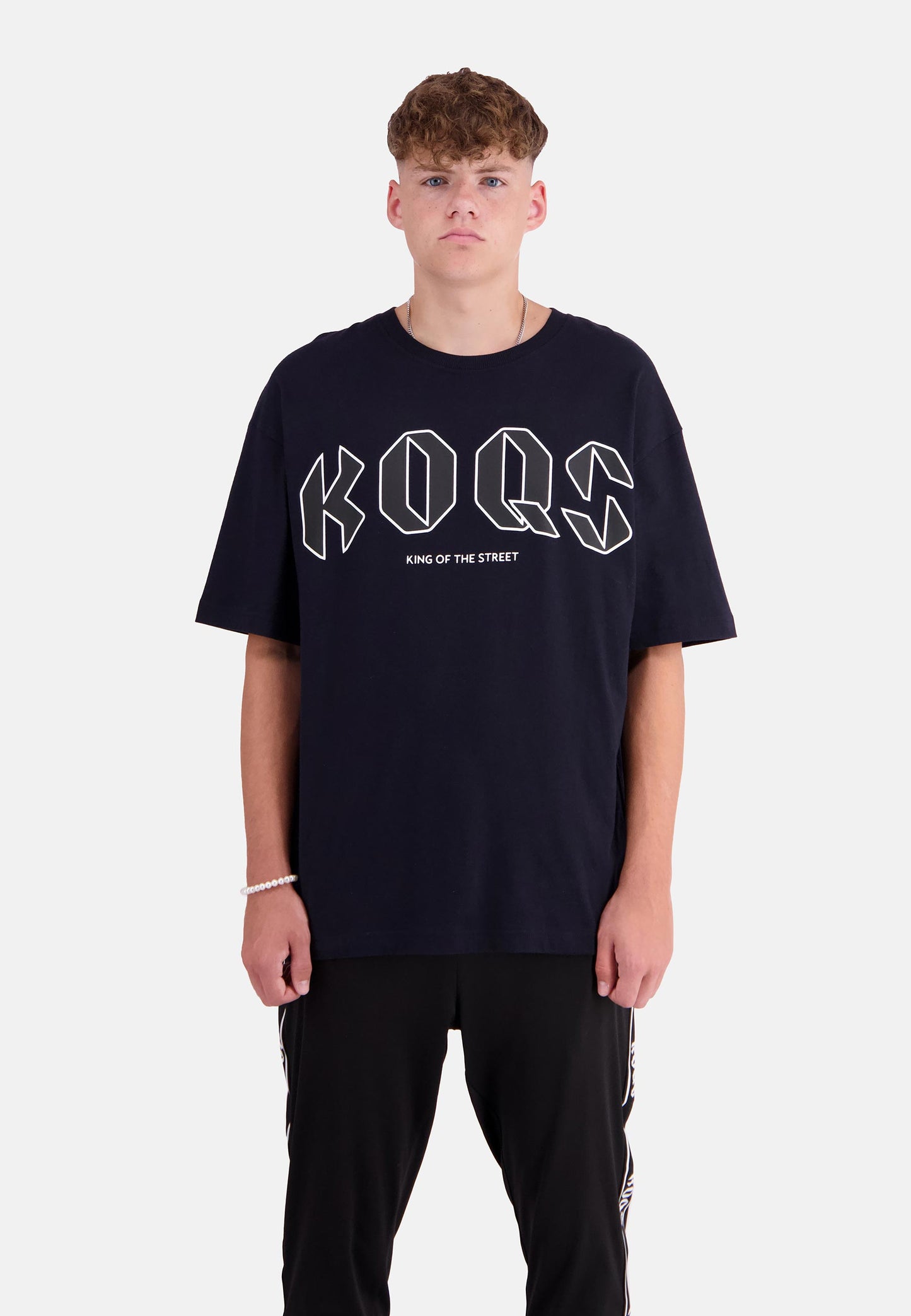 King of the street Front print T-Shirt