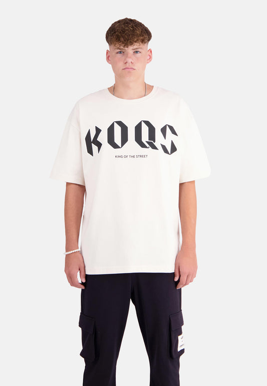 King of the street Front print T-Shirt