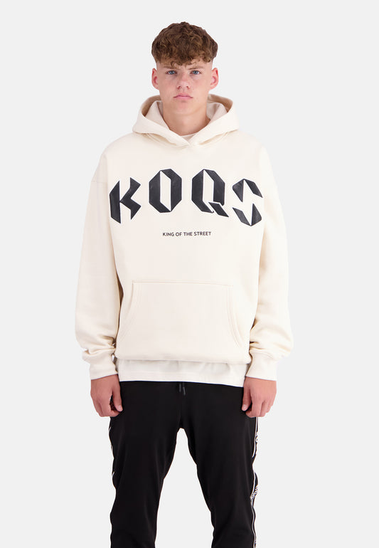 King of the Street PU-Patch Hoodie